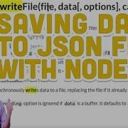 8 5 Saving Data To JSON File With Node Js Programming With Text
