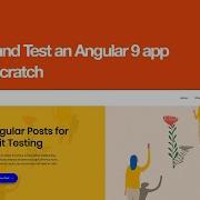 Build And Test An Angular 9 App From Scratch 1 Setup