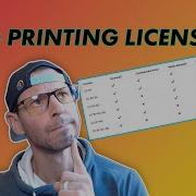 Let S Talk 3D Printing Licenses