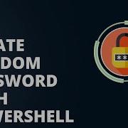 Create Random Password With PowerShell