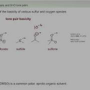 Advanced Organic Chemistry Sulfur Functional Groups