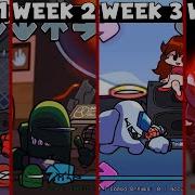 FNF VS IMPOSTOR V4 Week 1 Week 2 Week 3 Week Cutscenes Friday Night Funkin