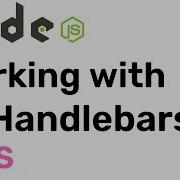 Working With Handlebars NodeJS Hindi Coding Scenes 41