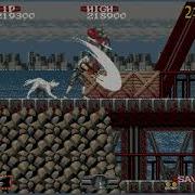 Shadow Dancer Mega Drive Genesis Stage 1 Stage 2 Boss Non Shuriken On Level 3 Hard 720p 60fps
