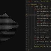 Making A 3D Rotating ASCII Cube In The Terminal Full Tutorial