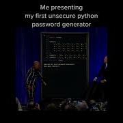Presenting My Unsecure Python Password Generator Shorts Funny