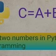 Sum Of Two Numbers Addition Of 2 Nums Python Example Program 2022