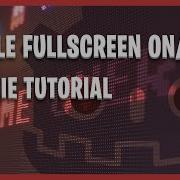 QUICKIE TOGGLE FULLSCREEN MODE ON OFF WITH GODOT ENGINE