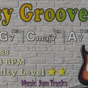 Easy Groove Jam For Bass C Major BPM88 No Bass Backing Track