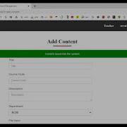 Content Management System In PHP