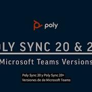Poly Sync 20 How To Video Microsoft Teams Version ES