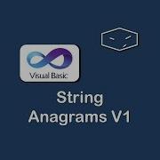 String Anagrams V1 In Vb Net