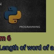 Mastering Python Calculate Word Lengths In Strings Last First And Nth Word Explained