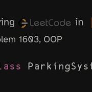 Solving LeetCode Problem 1603 With OOP In APL Design Parking System