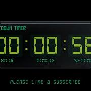 58 SECONDS TIMER 1080p COUNTDOWN TIMER