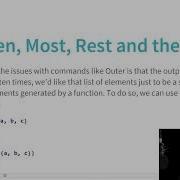 Math 350 Lecture 4 List Manipulation
