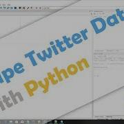Scrape Twitter Data In Python With Twitterscraper Module