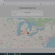 Dynamic Zoom On Scattermapbox Map Chart With Drop Down List In Plotly Dash