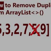 How To Remove Duplicate Elements From ArrayList