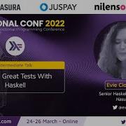 Writing Great Tests With Haskell By Evie Ciobanu FnConf 2022