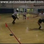 Zig Zag With Cones Youth Basketball Drill