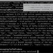 Creating A Topic For Use With OpenWhisk