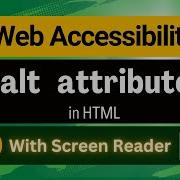 Alt Attribute In HTML HTML For Web Accessibility