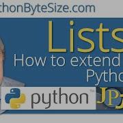 How To Extend A Python List