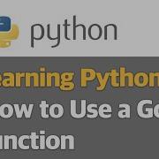 How To Use A Goto Function In Python