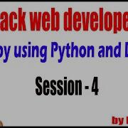 Full Stack Web Developement By Using Python And Django Session 4 31 03 2021 By Durga Sir