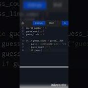 Number Guessing Game In Python Coding Pythonbeginner Code Pythoncourse
