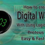 How To Make Digital Watch With Using Logical Gates In Proteus 8