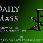 Daily Mass Saturday June 13 2026