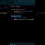 Create Map Using Python Programming Python Folium
