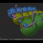 Создание спавн появление противников в игре Blender