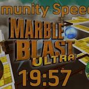 Marble Blast Ultra Community Segmented Speedrun In 19 57