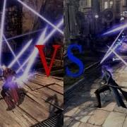 Judgement Cut Dante Vs Vergil Comparison