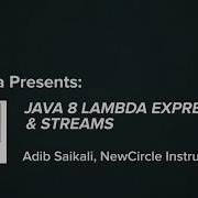 Java 8 Lambda Expressions Streams