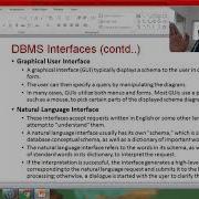 Session 5 Part 2 Interfaces And Tools In DBMS