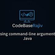 Ep 4 Passing Command Line Arguments In A Java Program