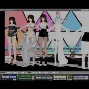 8 Starlight Moon MMD Model But 2 Of Them Are White