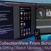 UICollectionView From Scratch 3 Data Diffing Batch Updates Multiple Sections