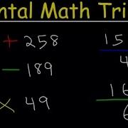Mental Math Tricks Addition Subtraction Multiplication Division
