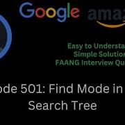 Solving LeetCode 501 Find Mode In Binary Search Tree In Order Traversal