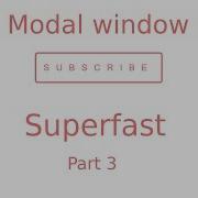 Html Css Javascript Modal Window Superfast Part 3