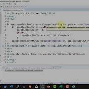 Apache Tomcat JSP Servlet Implicit Object Application Video 39