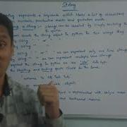 Strings In Python Python Strings How To Use Strings In Python Python Programming Telugu