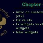 Python Tutorial Chapter 29 Customtkinter In Tamil