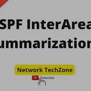 OSPF Inter Area Summarization