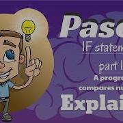 Pascal If Statement Part 1